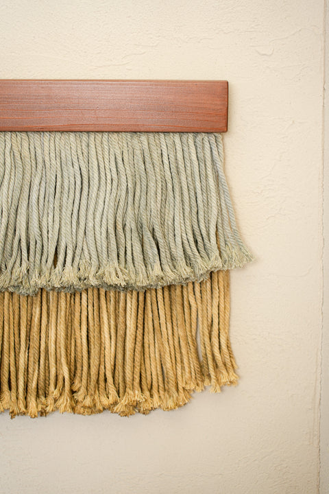 【1点物】mini (Pale Blue & Yellow Khaki)