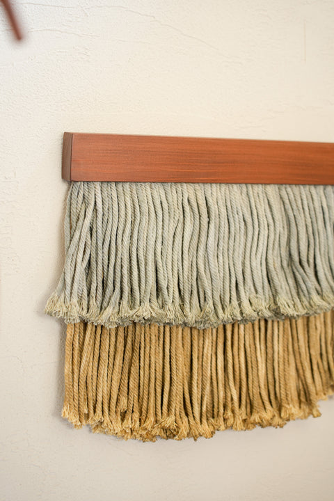 【1点物】mini (Pale Blue & Yellow Khaki)