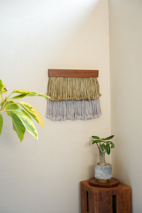 【1点物】mini (Khaki & Soft Blue)