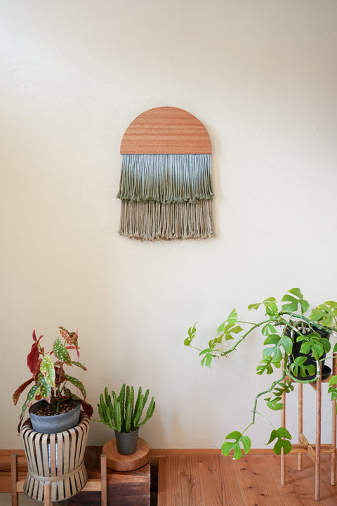 【１点物】moon "Blue & khaki"