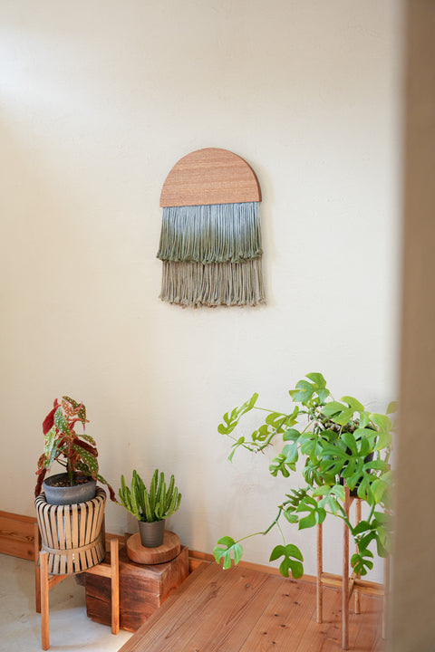 【１点物】moon "Blue & khaki"