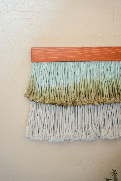 【１点物】mini (Soft Blue & Green)
