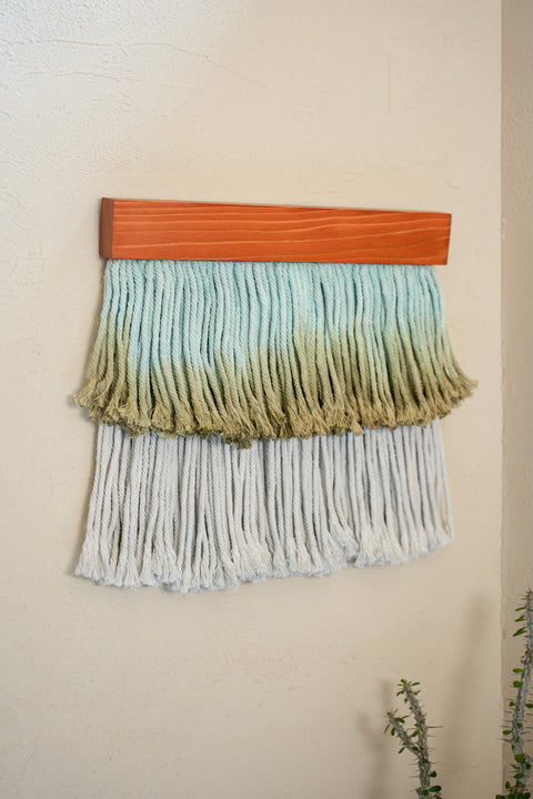 【１点物】mini (Soft Blue & Green)
