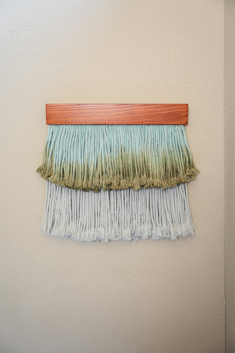 【１点物】mini (Soft Blue & Green)