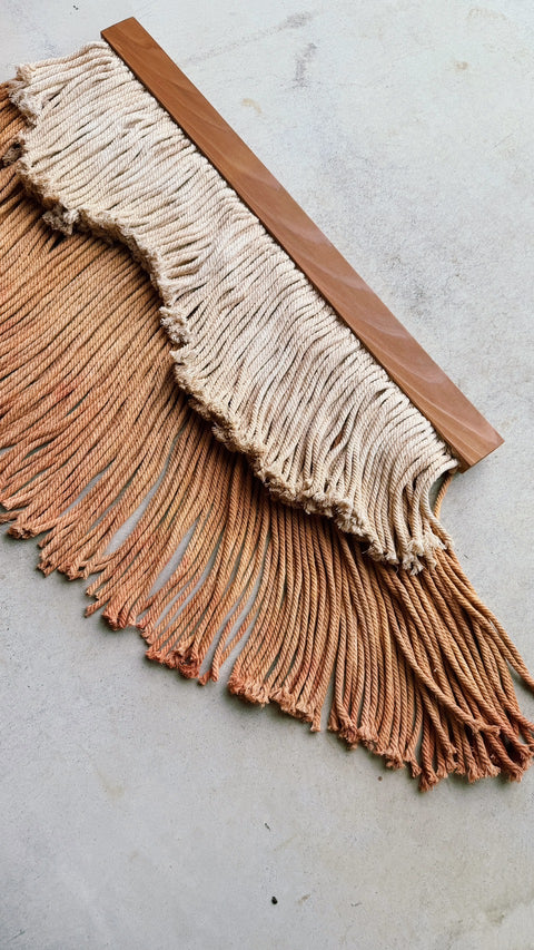 【１点物】Beige & Soft Orange